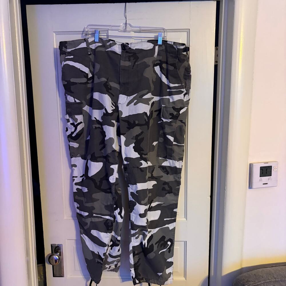 Genuine Gear Cargo Pants Men 2XL-R Camouflage Military Tactical Surplus Utility